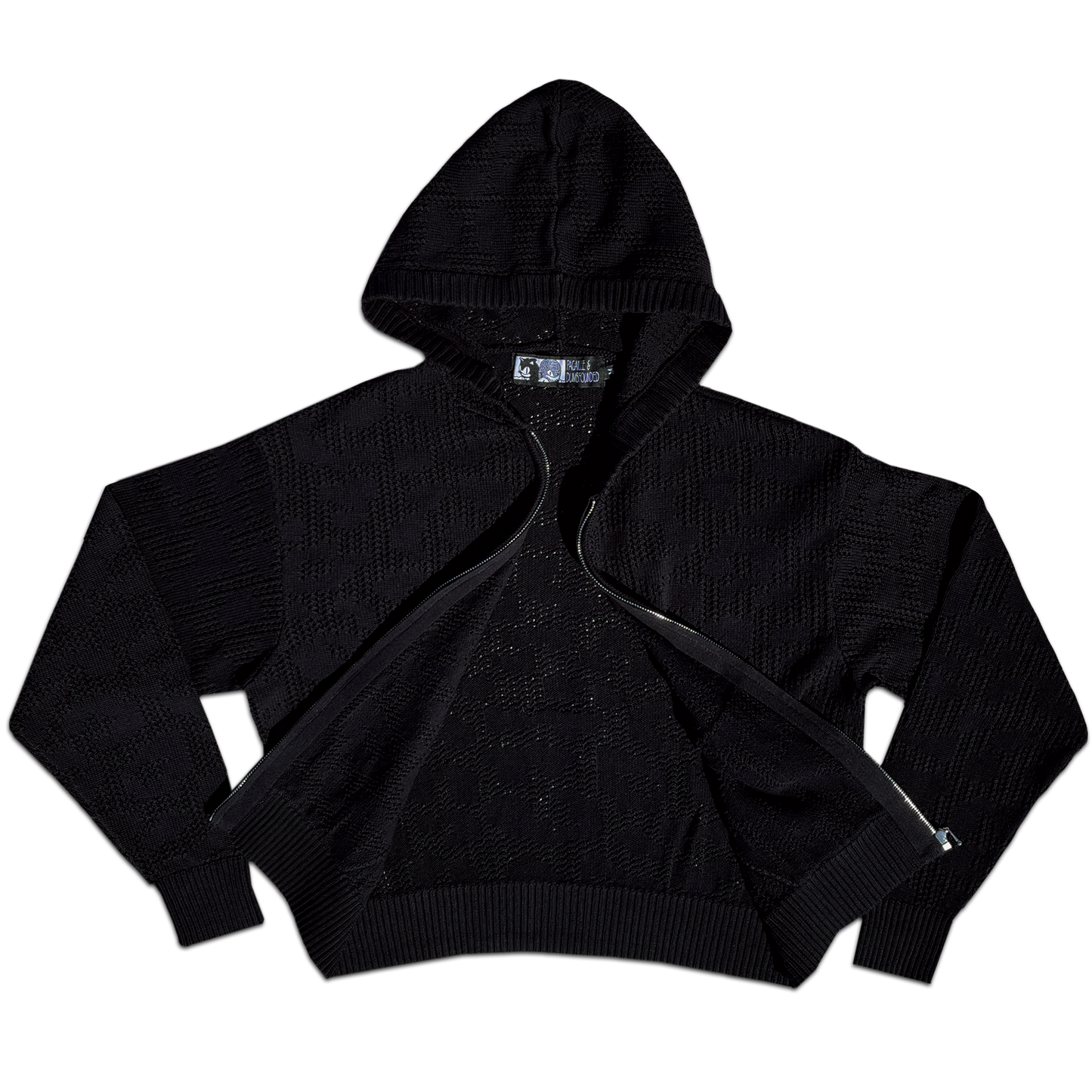 P&DF - Crochet Zip Hood